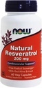 Dabas Resveratrol, 200 Mg, 60 kapsulas līdz šim Foods