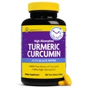 InnovixLabs Turmeric Curcumin with Black Pepper Extract - Augsta Absorbcija Turmeric un Kurkumīns Papildinājumi ar BioPerine, C3 Redukt & Kurkumīns C3 Complex - 100 Time Release Tablets