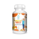 Actif Augstums Boost Mega atbalsts augšanai ar 10+ faktori, augstums papildinājums bērniem un pusaudžiem, 60 Gumijas, zemeņu Flavor, Get Tall Fast Formula