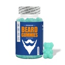 Big Beard Growth Gummy vīriešiem, 60 Blueberry Flavored Gummies, ar 10K MCG Biotin B12 kolagēns un Elite Beard Hair Grooming Nutrients & Vitamīni, aug spēcīgāka, ilgāka, Biezāks un Fuller Beard