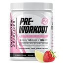 Outwork Uzturs Iepriekšējs treniņš vīriešiem un sievietēm - Nootrops pirms treniņa bez kreatīna, pirms treniņa Pulveris ar Taurine Rhodiola Citrulline Malate Beta Alanine Kofeīns (Zemeņu citronāde)