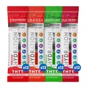 NewTrition® hidrācijas pulveris - iepakojumā 48 elektrolītu pulvera paciņas, dabiski aromatizētas hidratācijas paciņas ūdenim, ātras darbības elektrolīti ar vitamīniem, laimi, zemeņu, apelsīnu, savvaļas ogu
