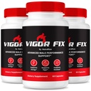 (3 Pack) Vigor Fix vīrieša papildinājums, VigorFix tabletes vīriešiem, ikdienas uzturs vispārējai veselībai un labsajūtai, Vigor fiksēta atbalsta kapsulas uzticības un enerģijas, Atsauksmes (180 kapsulas)