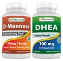 Labākā dabas D-mannoze 1500mg & DHEA 100mg