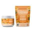 Ultima Replenisher Electrolyte Powder Drink Mix Bundle – Bezcukura – Oranža, 30 Kalpošanas kārba un 20 Stickpacks – 6 Elektrolīti un minerāli – Keto Friendly, Vegan, Non-GMO