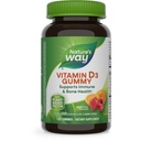 Dabas ceļš D3 vitamīns Gumijas, atbalsts Imūnā un kaulu veselība*, 2000 SV (50 μg) uz 2 g/m2 Servē, D3 vitamīns 2000 SV uz 2 g/m2, jaukti augļi, 120 grāvis