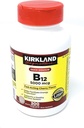 Kirkland paraksts Ātri izšķīdiniet B-12 5000 mcg, 300 tabletes