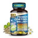 VEGATOT Organic Cortisol Wellness Complex 15-in-1 Formula ar magnija Ashwagandha St.