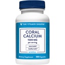 Vitamīnu veikals Coral Calcium 1500MG - Eco Drošs avots kalcija, magnija un trace Minerals, lai atbalstītu veselīgu kaulu un zobu (180 kapsulas)
