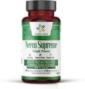 Organic Aura Neem Augstākās Kapsulas. 150 Veg kapsulas. Trīskāršs komplekss - Max Strength Pure High Potency Azadirachta Indica kapsulas. Dabas antioksidants, ādas veselība, bagātīgs imunitātes atbalsts.