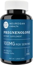 Neurogan Pregnenolone Papildinājums- 100 mg uz vienu Kalpošanu - 100 tabletes - Dabīgs Prohormons Atbalsts Hormonu balanss un veselīga novecošana - Nav GMO - Ražots ASV