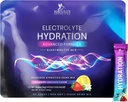 Elektrolīti Hidrēšanas paketes - Keto Recovery Pulveris ar kāliju, magniju, nātriju, cinku un C vitamīnu, bez cukura, hidrācija Elektrolītu Šķidrie Dzērieni Maisījumi, Vegan, Strawberry Lemon (32 Pack)