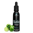 Biotīna pilieni - 120 Servē, 2oz, citronu uzliesmojums, Veicināt veselīgu matu ādu un nagus