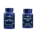 Life Extension Advanced Milk Datetle 120 Softgels un magnija 500mg Kapsulas aknu veselībai, Detox atbalsts, sirds veselība, un veselīga kaulu