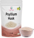 Psillijs Husk Viss 2 Lb (32Oz), Lietošana Gludināšanas, Vārīšanas un Cepšanas, Nekratīšanas, Fine Ground, 100% Natural, Non GMO, ar Yogi’s Gift®