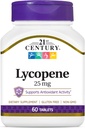 21. gadsimts Lycopene 25 mg tabletes, 60 tabletes (22400)