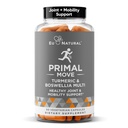 Primal locītavu un mobilitātes atbalsts - Uzlabots locītavu atbalsta papildinājums sievietēm un vīriešiem - Turmeric, Boswellia, Ginger un Boron pilnvērtīgai Boody Elastīgums, Kopīga veselība & Comfort - 60 Veg Soft Kapsulas