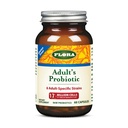 Flora Adult's Probiotic - Veģetārietis Daily Probiotic for Gut & Digestive Health - Ietver Lactobacillus & Bifidobacterium - 17 miljardu KVV - Bez lipekļa - Saglabājiet atdzesēta - 60 kapsulas