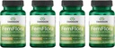 Swanson FemFlora - Feminine Probiotic Papildinājums Flora of The Mouth, GI Tract, un Vagina - Probiotikas sievietēm ar 9 miljardiem KVV Per Kapsulas - (60 kapsulas) (4 iepakojumi)