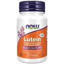 NOW pārtikas piedevas, luteīns 10 mg ar 10 mg brīvā luteīna no luteīna esteriem, 120 softgeli