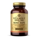 Solgar C vitamīns 1000 mg ar Rose Hips - 100 tabletes - Antioksidants un imūns atbalsts - ne-GMO, Vegan, bez lipekļa, bez piena, bez košera - 100 Servisi