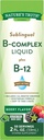 Dabas patiesība Sublingual B Complex Liquid Plus B-12 Natural Berry Flavor Liquid - 2 oz, iepakojumā 2
