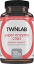 Twinlab Super Enzīmi Caps - Aizcietējuma papildinājums ar gremošanas enzīmiem - 50 kapsulas