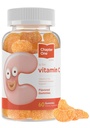 Zahler - Chapter One Vitamīnu C Gummies pieaugušajiem un bērniem 125 mg (60 aromatizēti gumijas) Sertificēts Kosher Gummy Vitamīni C Košļājami Vitamīni Gumies - Košļājami C vitamīnu Gummy - vitamīns C Gumies Kids