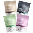 Sprout Living, Epic Protein Pro kolagēns, Mindful Matcha, Real Sports un Complete Kafija, 12 Kalpo