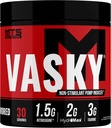 MTS Nutrition Vasky Non-stimulant sūknis Inducer - Muskuļu piesātināšana Preworkout - 30 Pasniedz Neuzliesmojošs
