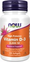 NOW Foods - Vit D-2000Iu 120 Sgels (3. komplekts)