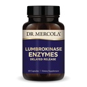 Dr. Mercola Lumbrokināzes enzīmi - Aizkavētas atbrīvošanas formula - Uztura papildinājums sirds un asinsvadu un enerģijas atbalstam - Ne-GMO, bez lipekļa un sojas - 30 kapsulas (30 Kalpo)