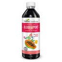 Papaya Leaf asins atbalsts Šķidrums - 15X Stiprums - Papaya Leaf ekstrakts - Veselīgi trombocīti, asins attīrīšana, Gremošana, Papaya Enzīmi - 12oz Šķidrums - Augu labsajūta (1 btl)