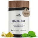 AKSHAR Ayurveda Gluco atbalsta papildinājums ar Gymnema, Bitter Melon, Turmeric & More, atbalsta veselīgu līmeni (60 kapsulas)