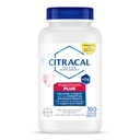 Citracal Maksimālais Plus kalcija papildinājums - kalcija citrāts ar vitamīnu D3, Cinka, & Essential Minerals kaulu veselības atbalstam, Ages 12+, 180 Skaits (iepakojums May Varary)