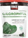 FORCE FACTOR Chlorophyll Soft Chews Antioksidanti papildinājums, lai samazinātu ķermeņa odoru, veicināt svaigu elpu, nav GMO, bez lipekļa, un vegāns, svaiga piparmētru Flavor, 30 Soft Chews, zaļa