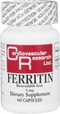 Ekoloģiskās formulas Cardio Research Ferritin 60c