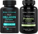 Vitamīni Multikolagēna kapsulas + probiotikas komplekss