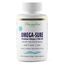 Paradīzes augi Omega-ārsts, omega-3 koncentrāts, zivju eļļa, DHA, EPA, vegāns, neĢMO, bez lipekļa, 60 grāfu veģetāri softgeli