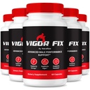 (5 Pack) Vigor Fix vīrieša papildinājums, VigorFix tabletes vīriešiem, ikdienas uzturs vispārējai veselībai un labsajūtai, Vigor fiksēta atbalsta kapsulas uzticībai un enerģijai, Atsauksmes (300 kapsulas)