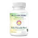 Dr Clark veikals Piena daiviņas papildinājums – 500mg, 100 Kapsulas, aknu veselība un detox atbalsts