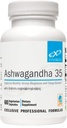 XYMOGEN Ashwagandha 35 - Patentētas, attīrītas ašvagandas saknes + lapu ekstrakts (35% aranolīda glikozīdu) - atbalsta veselīga stresa reakciju, relaksāciju un kvalitatīvu nakts atpūtu (60 kapsulas)