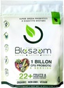 Blosom SuperGreens Probiotikas – Gremošanas Fermenti ar Pre / Probiotika uzputošanas Relief – 30+ SuperGreens & SuperReds Boost Enerģija –Organisks, lipeklis-free, No Fiber, 0g Cukurs (Lemon Citrus)