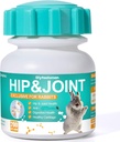 Locītavu atbalsts Truši, 200 tabletes, Anti-inflammatory Atbalsts Trušiem ar glikozamīnu, Chondroitin, un MSM, Locītavu sāpju atvieglošana, Veicināt kairinājuma augšanu, Vet-Apstiprināta Zinātne formula