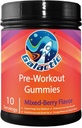 Galaktikas pirms treniņa Gumijas, visi dabas, 250 mg kofeīns, beta-alanīns, L-citrullīns, L-teanīns, hroma pikolināts, 10 Kalpo