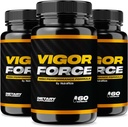 (3 Pack) Vigor spēks vīriešiem, Vigor Force High Performance Formula, Official Vigor Force Male Tabletes 8.50, Premium Sastāvdaļas maksimālai efektivitātei, Vigor Force Atsauksmes VigorForced (180 kapsulas)