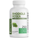 Bronson Rhodiola Rosea Veģetārās kapsulas - adaptogēns Herb - smadzeņu, stresa un garastāvokļa atbalsts - ne- GMO, 250 grāfs