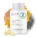 Cinka aizsargmehānisms Cinks + Varš + Quercetīns  - 60 Kalpo vegana kapsulās - L-OptiZinc & Quercefit jonofore -- Chelated Minerals - Imūns, Gut, & Hormonal Balance atbalsts