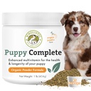 Wholistic Pet Organics Puppy Complete - Suņu Multivitamīnu Pulveris - 1 Lb - Dienas Suņu Vitamīni & Papildinājumi Homemade Food - Imūnsistēma, āda, Apvalks un vispārējā veselība - Mazi un lieli Šķirņu Kupi