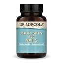 Dr. Mercola Matu, ādas un nagus - nodrošina biotīnu, keratīnu un hialuronskābi - Premium kvalitāte - Atbalsts Veselīga novecošana - ne-GMO, bez lipekļa un sojas - 30 kapsulas (30 Servē)